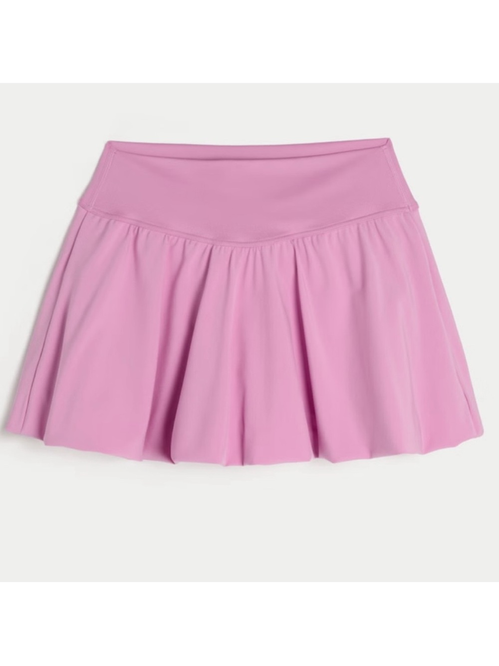 NWT Gilly Hicks Hollister Active Bubble Skortie Pink Athletic Skirt Skort